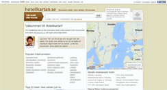 Desktop Screenshot of hotellkartan.se